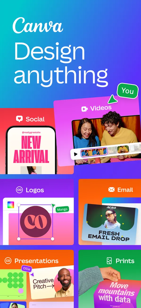 Canva: Design, Art & AI Editor screenshot 1
