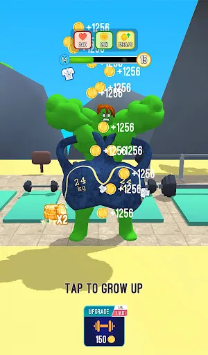 Roblock Gym Clicker: Tap Hero screenshot 5