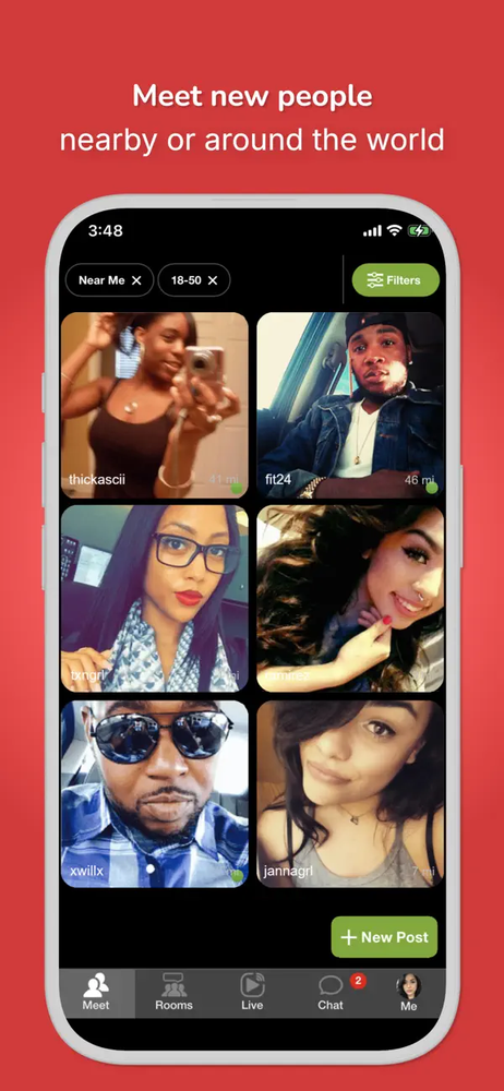 Moco: Chat & Meet New People screenshot 2