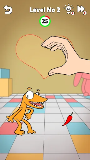 Finger Heart: Monster Refill screenshot 5