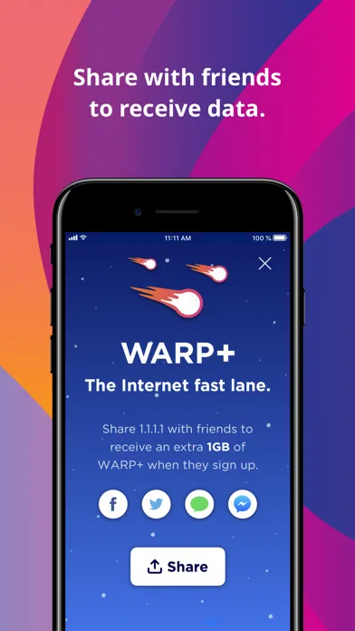 1.1.1.1 + WARP: Safer Internet screenshot 4