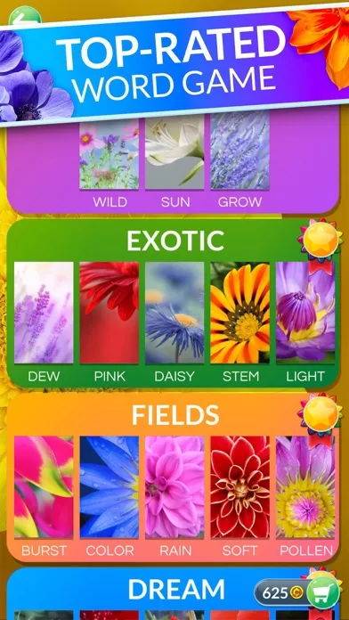 Wordscapes In Bloom screenshot 1