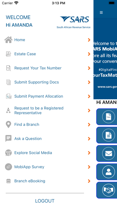 SARS Mobile eFiling screenshot 4