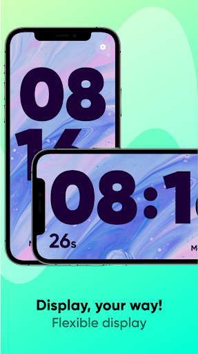 Huge Digital Clock screenshot 16