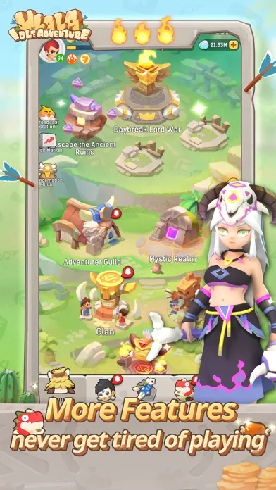 Ulala: Idle Adventure screenshot 1