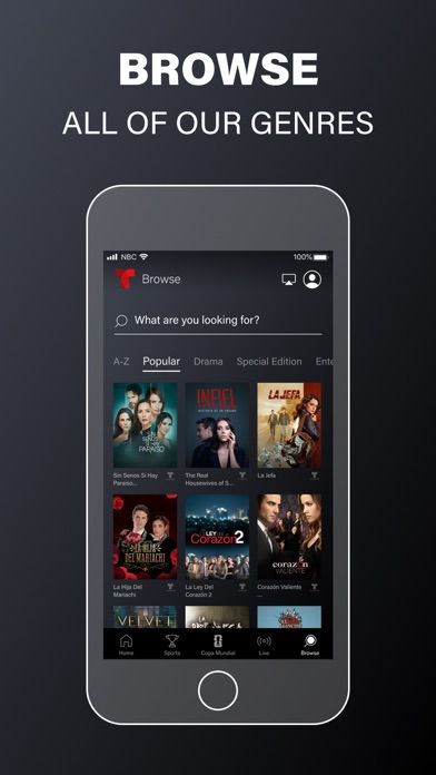 Telemundo: Series y TV en vivo screenshot 8