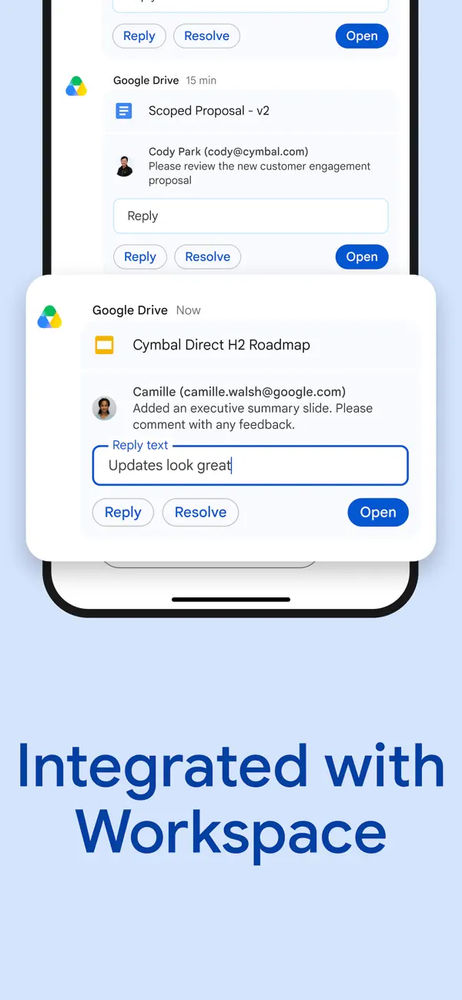 Google Chat screenshot 5