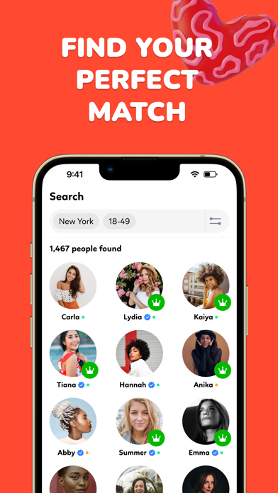 Kismia - Meet Singles Nearby screenshot 2