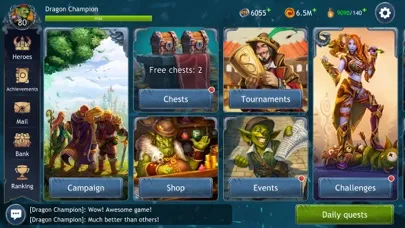 Dragon Champions: War RPG Game screenshot 9
