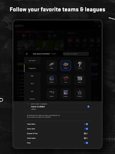 ESPN: Live Sports & Scores screenshot 24