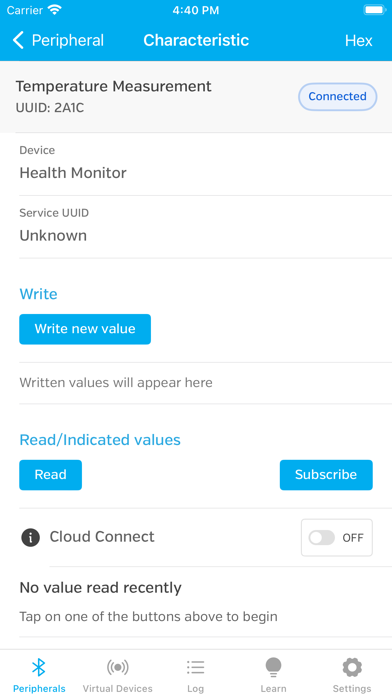 LightBlue® — Bluetooth LE screenshot 3