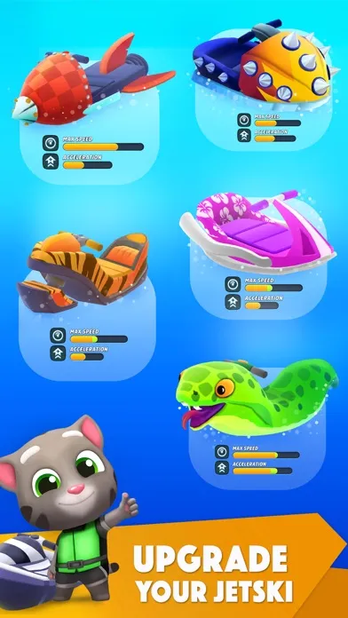 Talking Tom Jetski 2 screenshot 5
