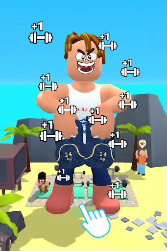 Roblock Gym Clicker: Tap Hero screenshot 8
