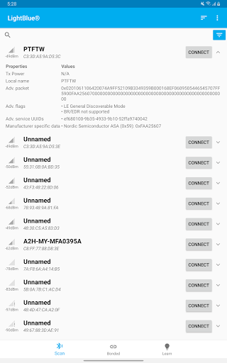 LightBlue® — Bluetooth LE screenshot 12