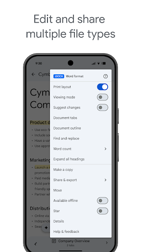 Google Docs: Sync, Edit, Share screenshot 6