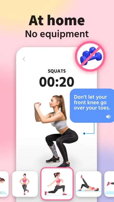 Buttocks Workout - Fitness App screenshot 2