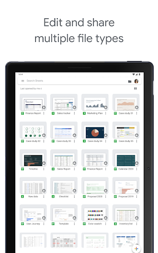 Google Sheets screenshot 14