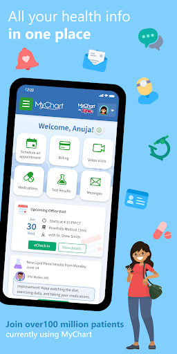 MyChart screenshot 6