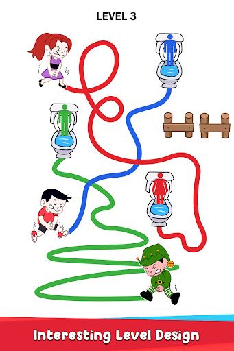 Toilet Rush Race: Draw Puzzle screenshot 19