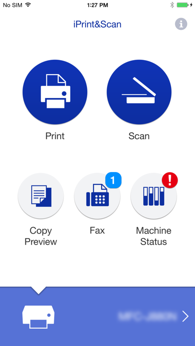 Brother iPrint&Scan screenshot 1