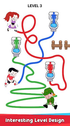 Toilet Rush Race: Draw Puzzle screenshot 25