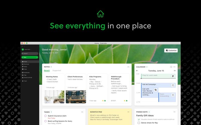 Evernote screenshot 5