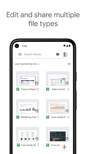 Google Sheets screenshot 9