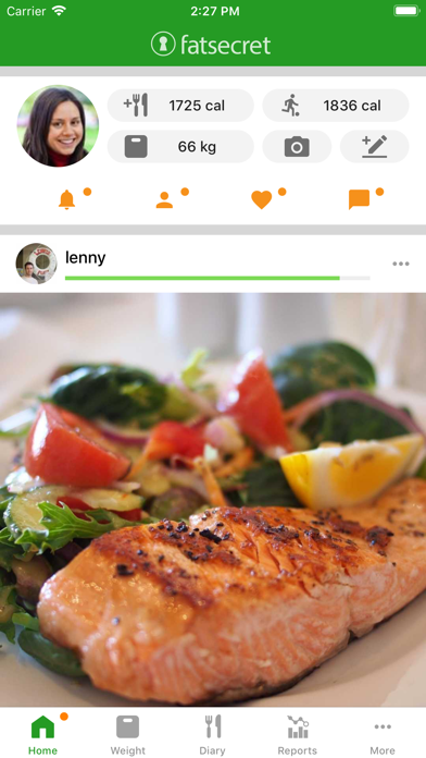Calorie Counter by FatSecret screenshot 2
