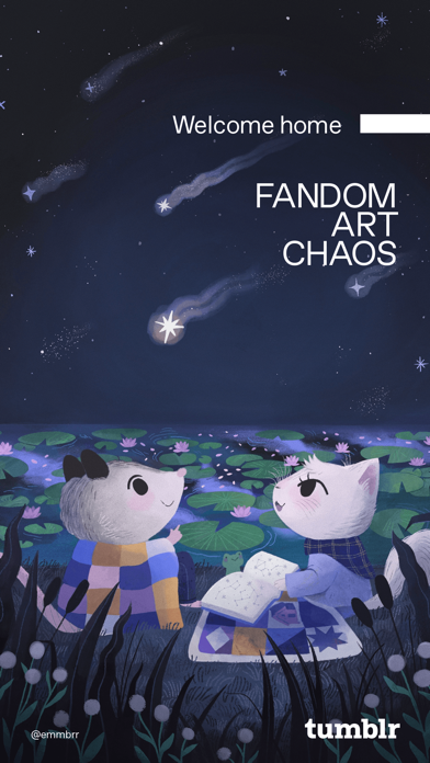 Tumblr—Fandom, Art, Chaos screenshot 1
