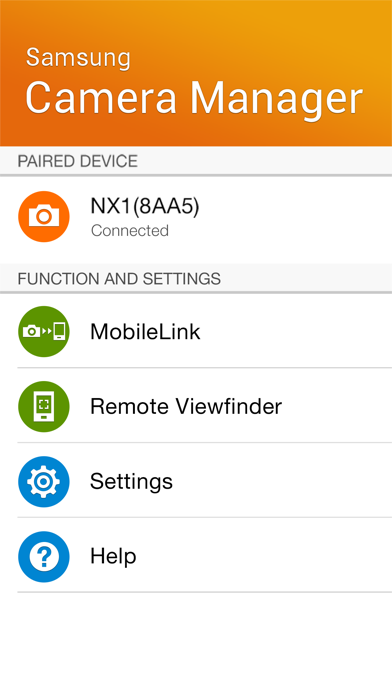Samsung Camera Manager screenshot 2