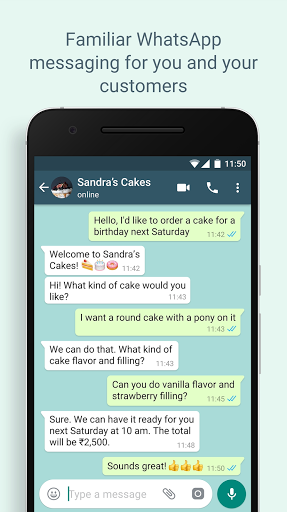 WhatsApp Business screenshot 9