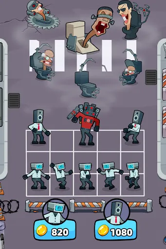Merge War: Skibydy vs Kamera screenshot 12