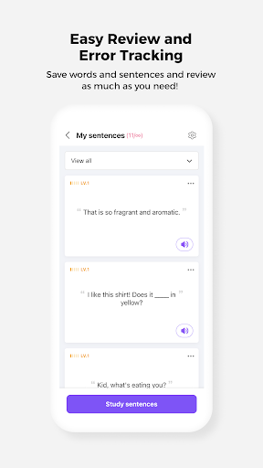 Cake - Learn English & Korean screenshot 14