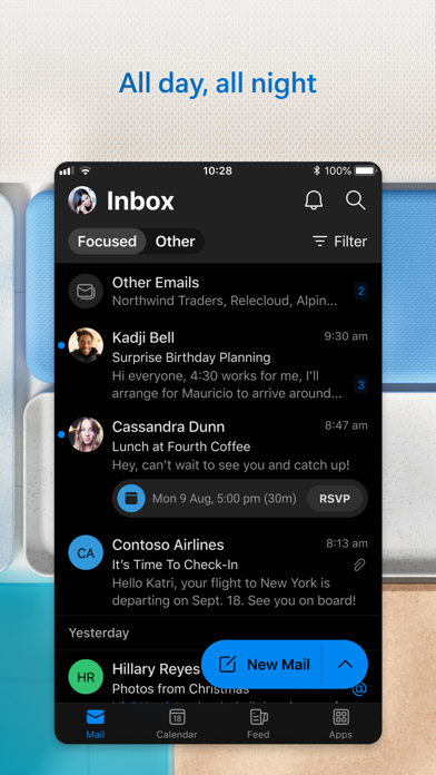Microsoft Outlook screenshot 3