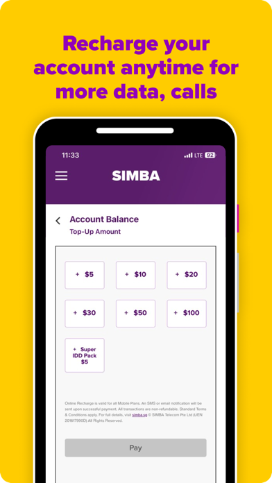 My SIMBA screenshot 3