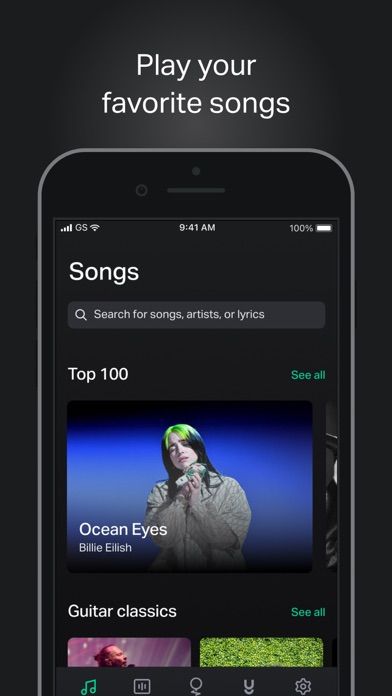 GuitarTuna: Tuner Chords Tabs screenshot 5