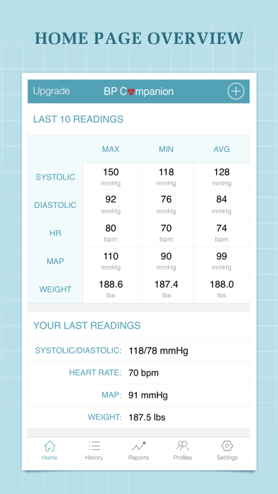 Blood Pressure Companion screenshot 1