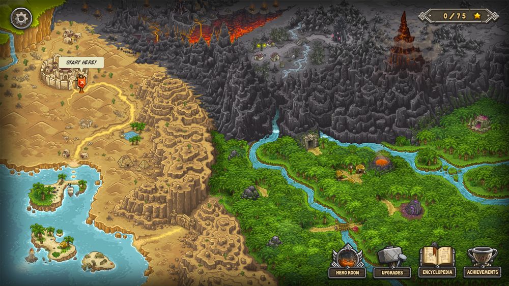 kingdom-rush-frontiers-tower-defense screenshot 1