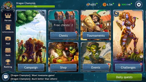 Dragon Champions: War RPG Game screenshot 15