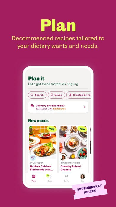 Cherrypick: Plan | Shop | Cook screenshot 2