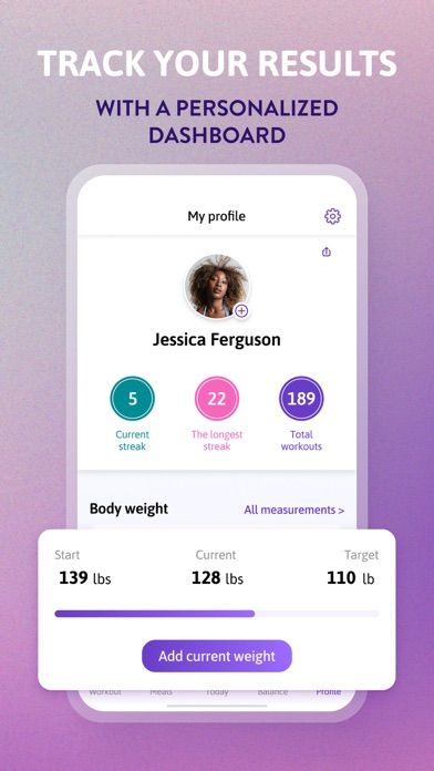 growwithjo : meal & workout screenshot 8