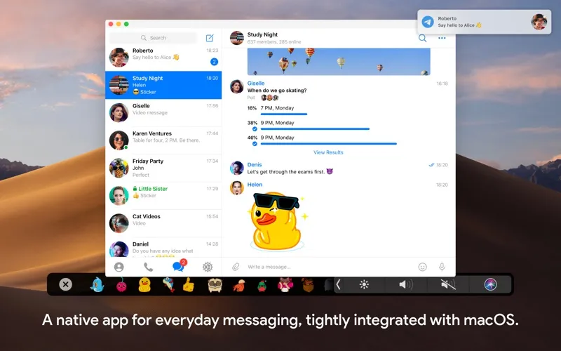 Telegram screenshot 1
