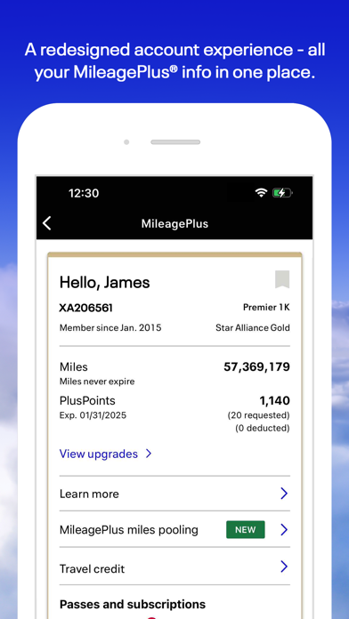 United Airlines screenshot 4