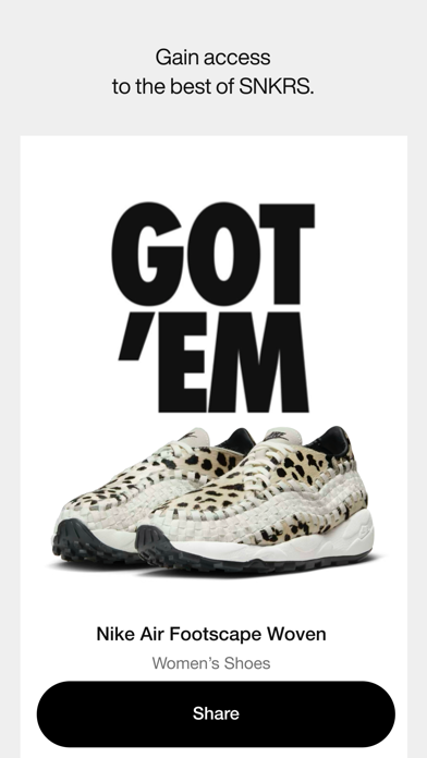 Nike SNKRS: Sneakers & Apparel screenshot 1
