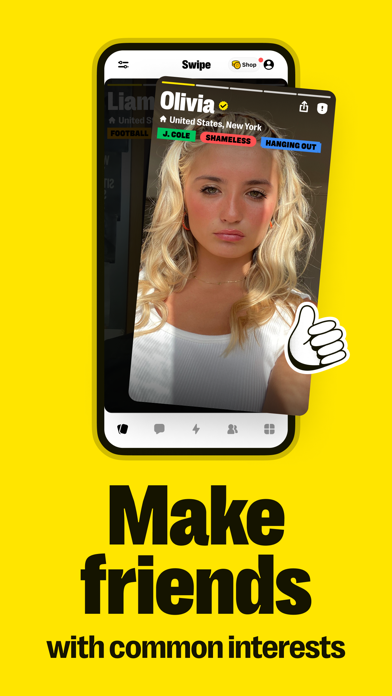Yubo: Make new friends screenshot 1
