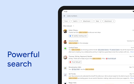 Google Chat screenshot 18