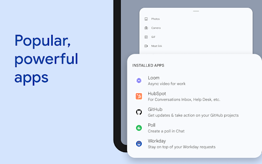 Google Chat screenshot 21