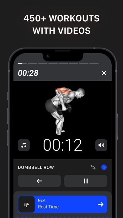 Workout Planner Muscle Booster screenshot 7