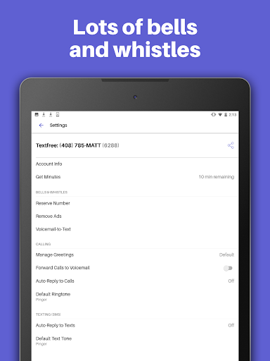 Text Free: WiFi Calling App screenshot 17
