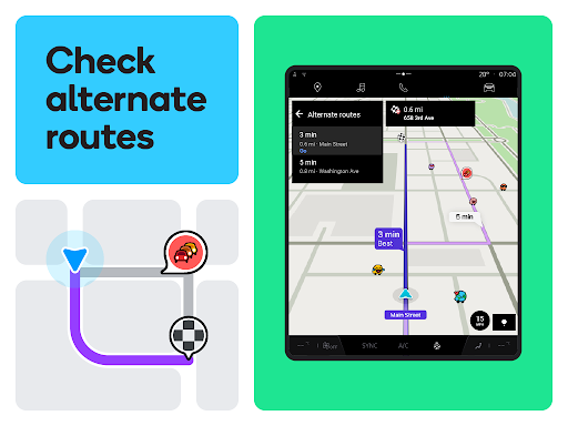 Waze Navigation & Live Traffic screenshot 37